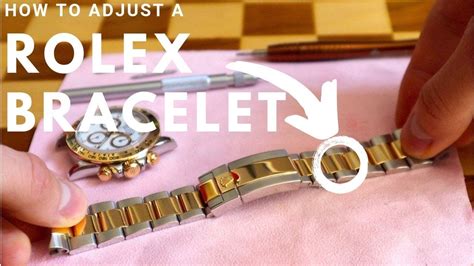 rolex dejast|how to adjust rolex strap.